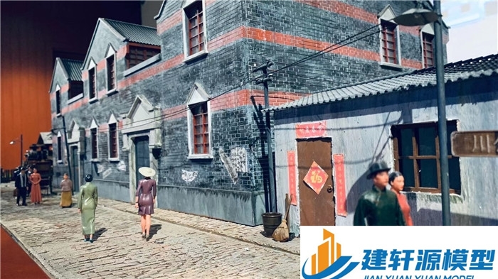 沙坪坝中共四大纪念馆微缩